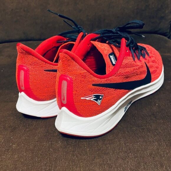 Nike Air Zoom Pegasus 36 New England Patriots CI2012-600 Women's 10.5 Men 8.5 - Picture 10 of 15